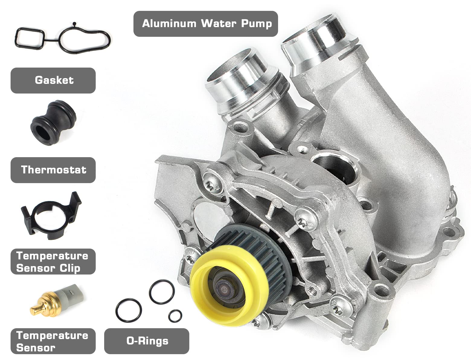 Amazon.com: Aumzong Electric Engine Water Pump Assembly Compatible